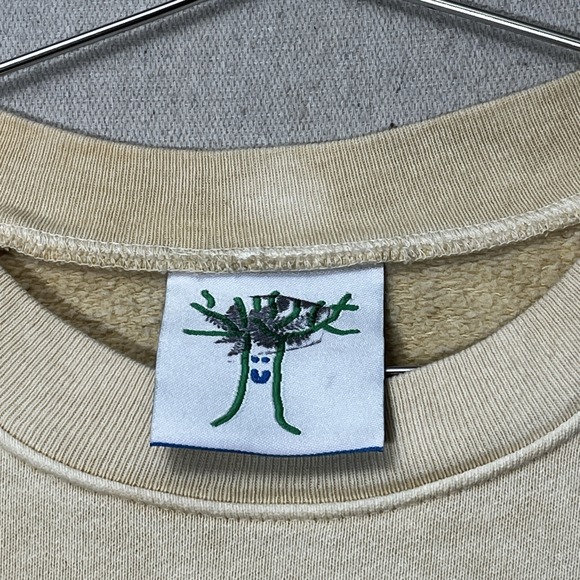 Online Ceramics x A24 X Wet Nightmare Crewneck Sweatshirt Size L Khaki - Picture 10 of 15